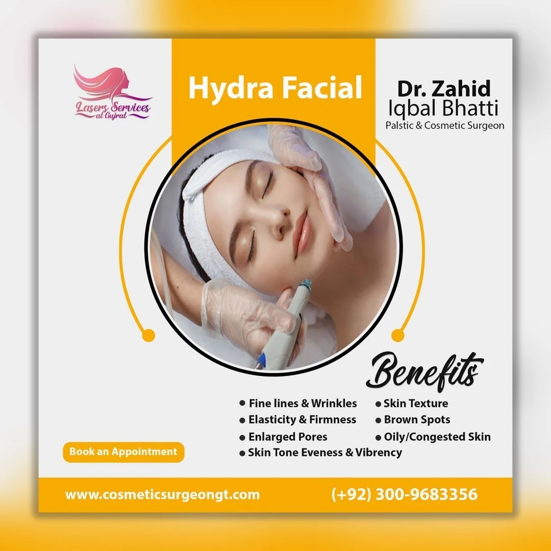 Hydra Facial Banner Design