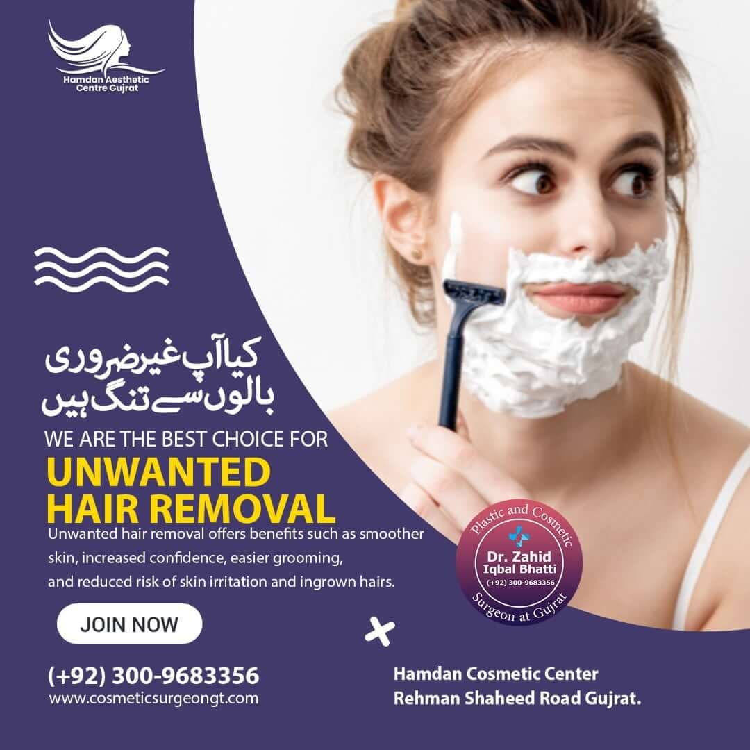 Unwanted Hair Social Media Banner