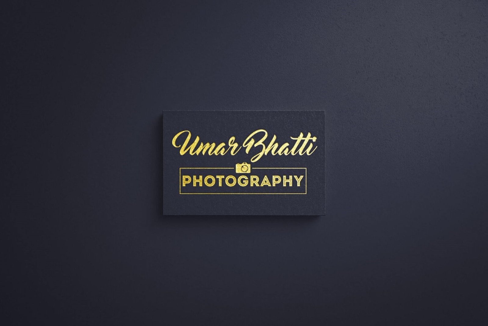 Umar Bhatti Photography Logo Design