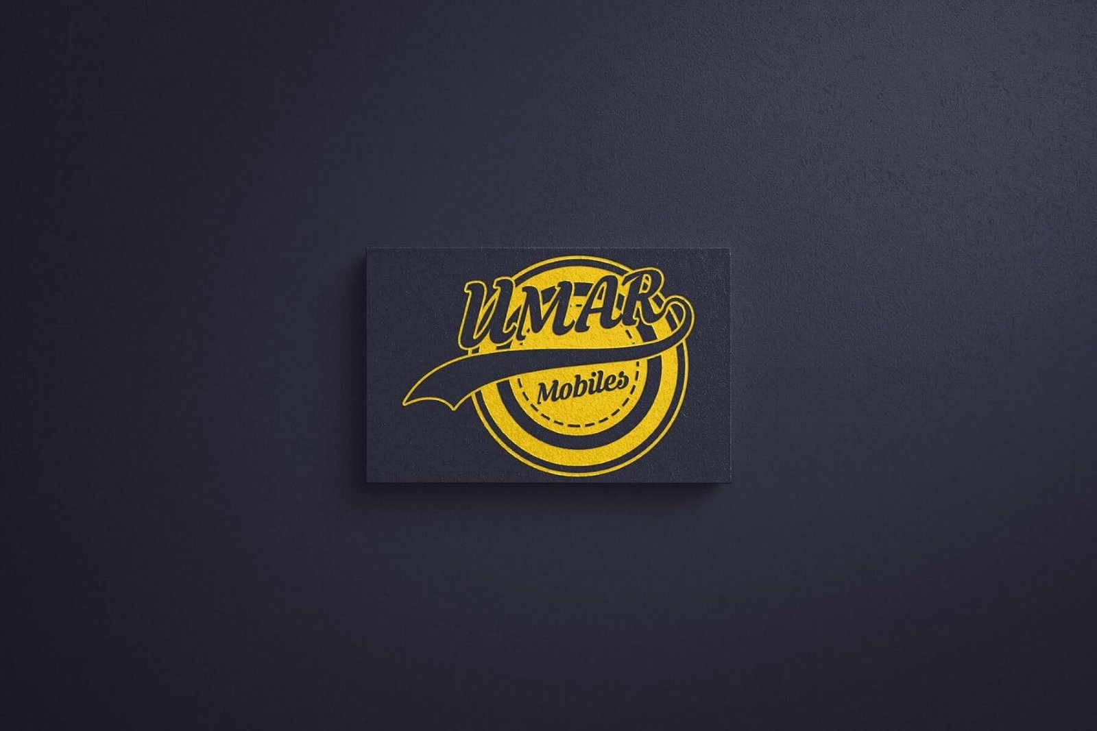 Umar Mobiles Logo design