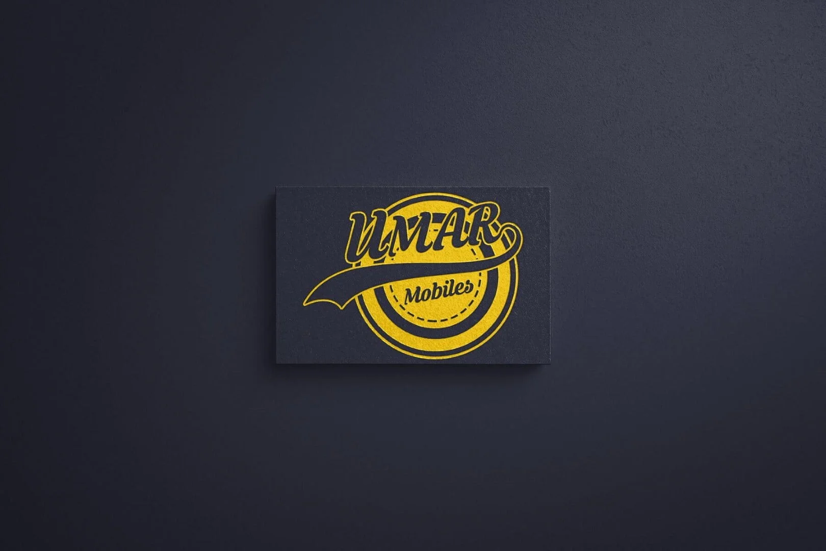 Umar Mobiles Logo design