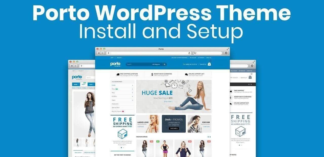 How to Install And Setup Porto WordPress Theme