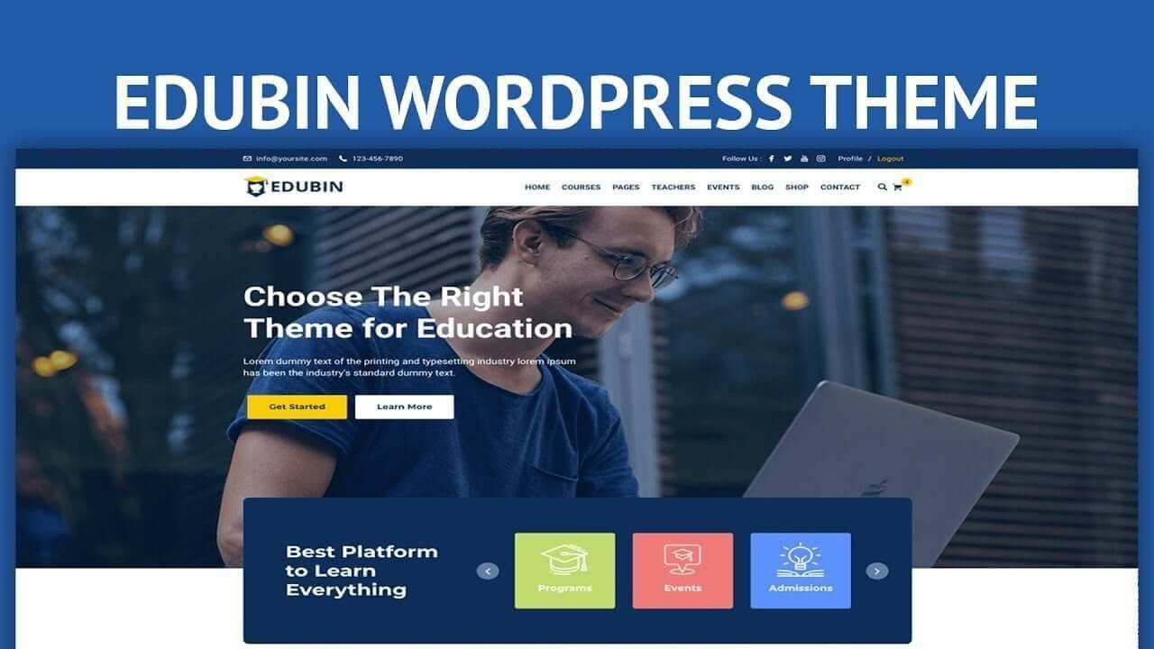 edubin Education WordPress Theme