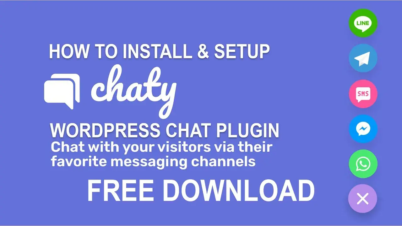 Chaty WordPress Chat Plugin