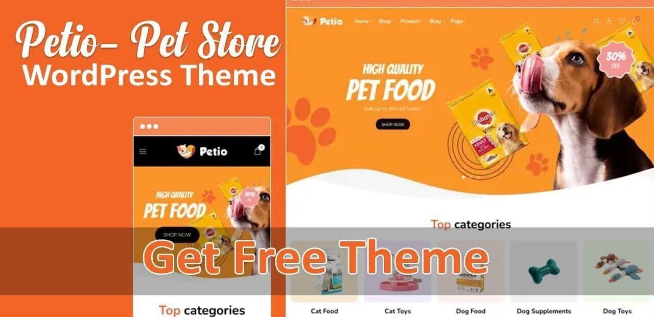 How to Install Petio WordPress theme