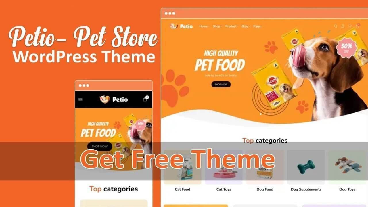 Petio WordPress theme