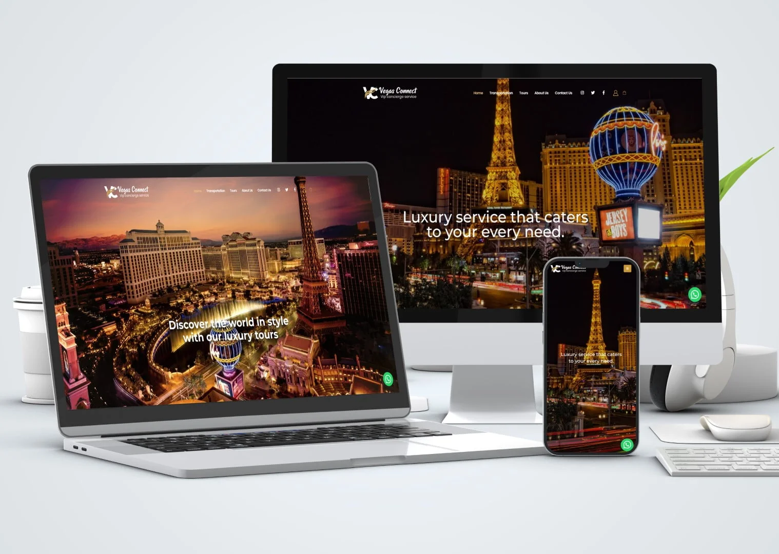 Vegas Connect Website