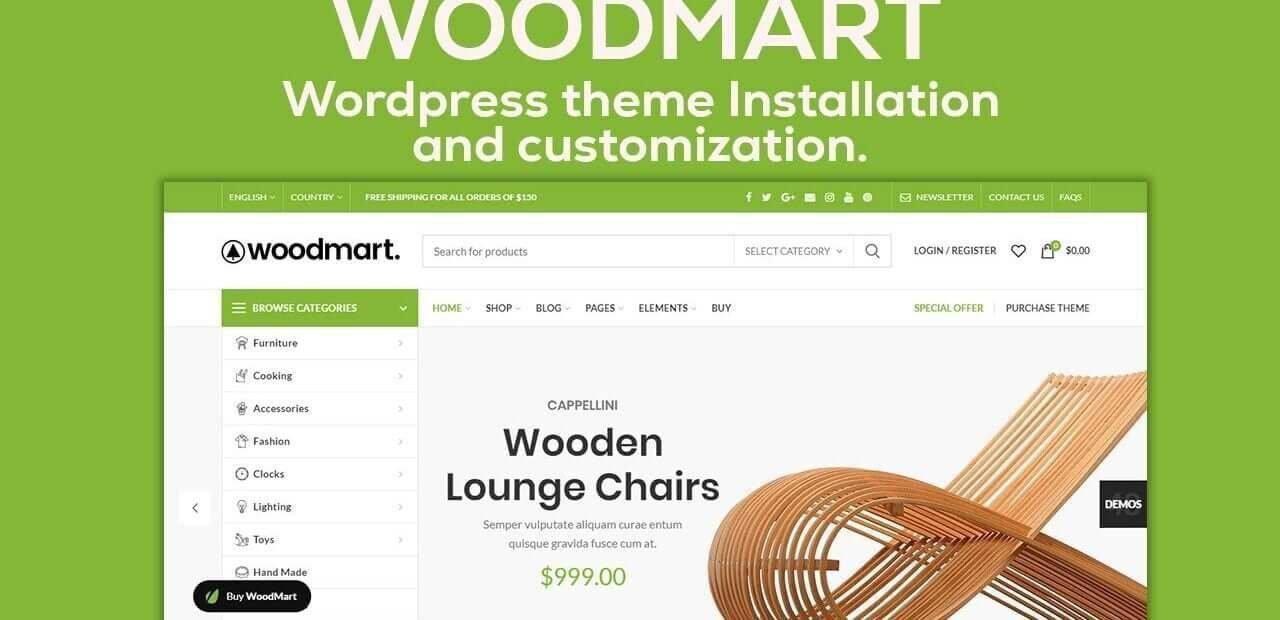 How to Install Woodmart WordPress theme 7.3