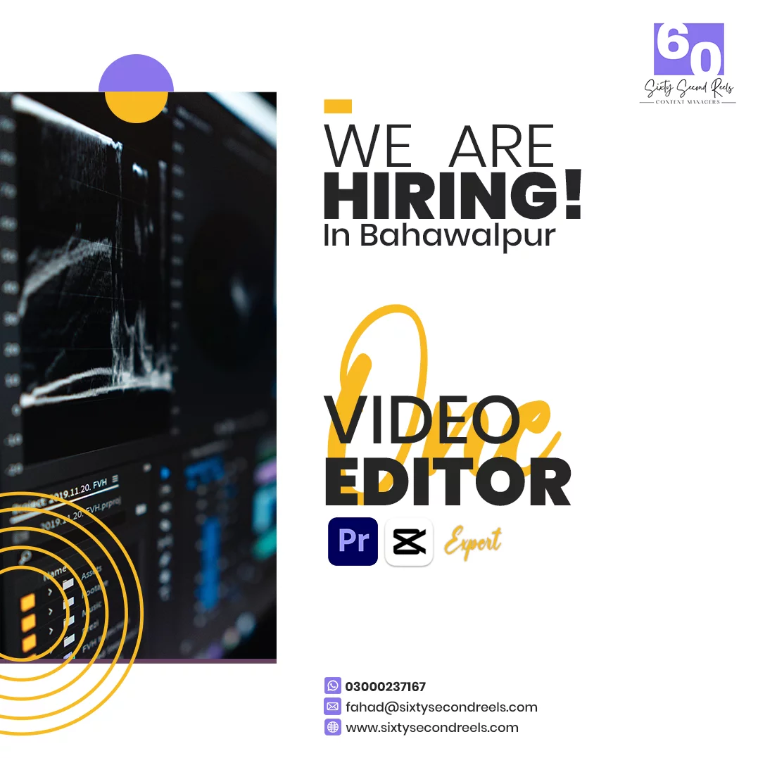 Hiring Video Editor