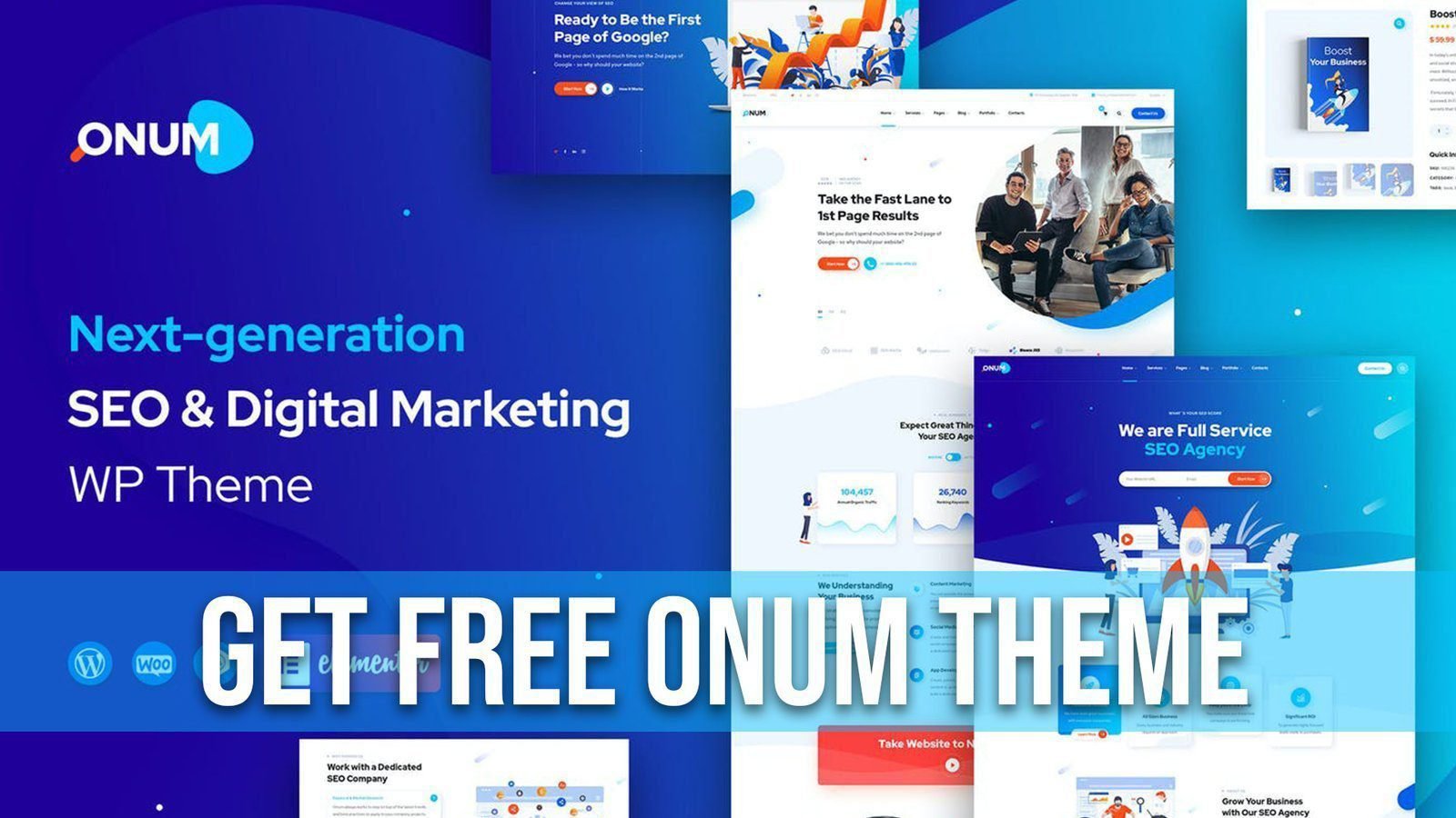 Onum WordPress Theme