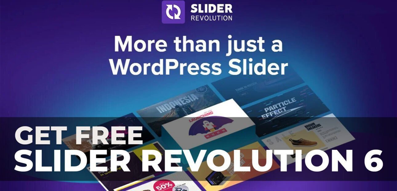 Slider Revolution 6 with Add-ons: Supercharge Your WordPress Visuals