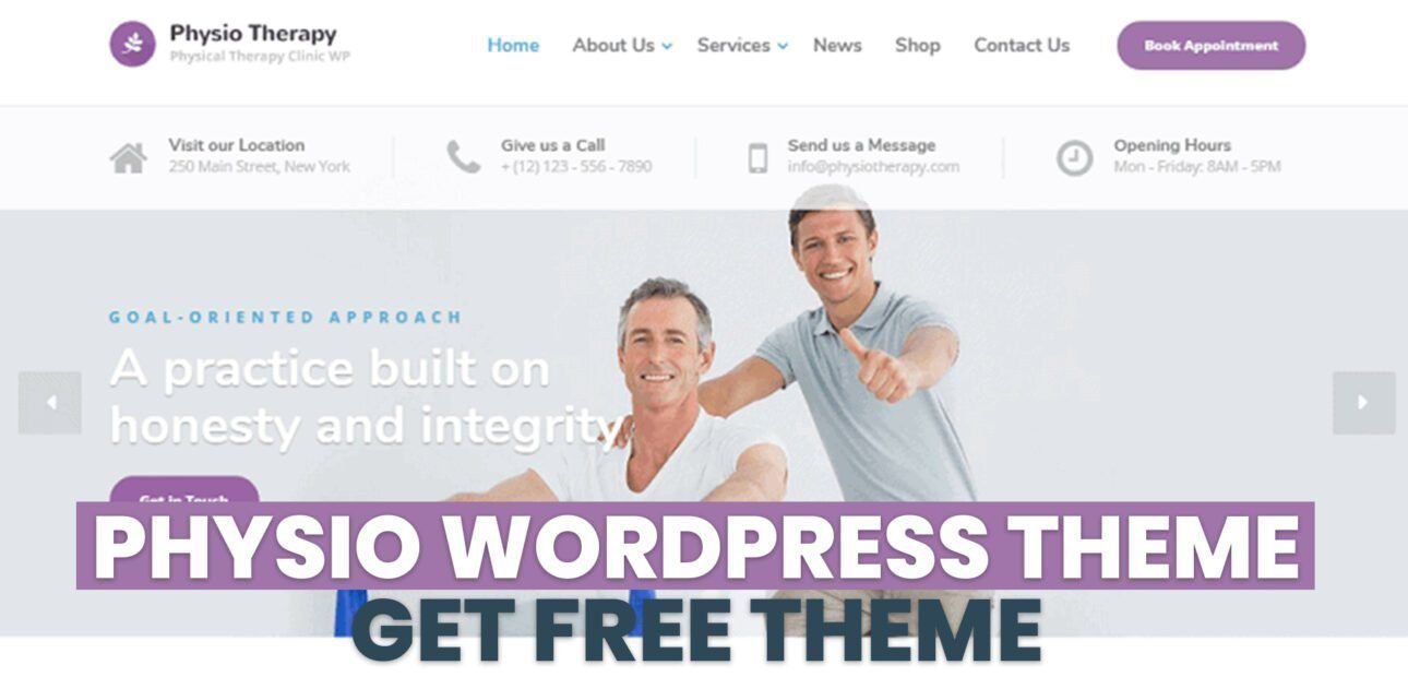 How to Install And Setup Physio WordPress theme