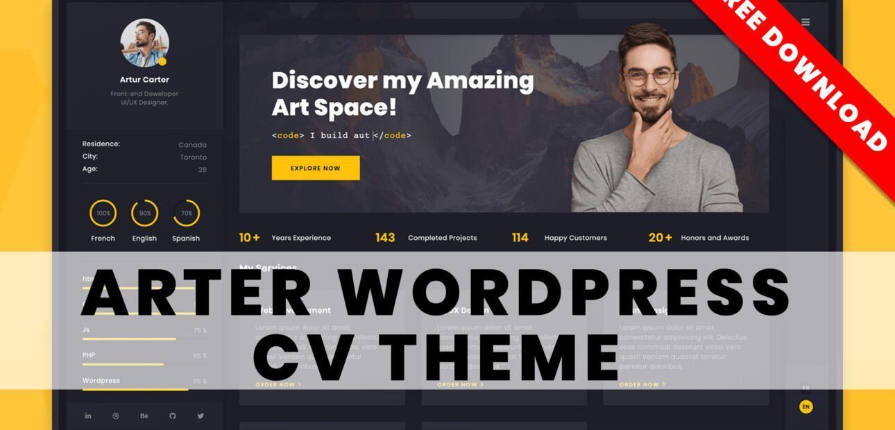 How to Install and Setup Arter WordPress theme