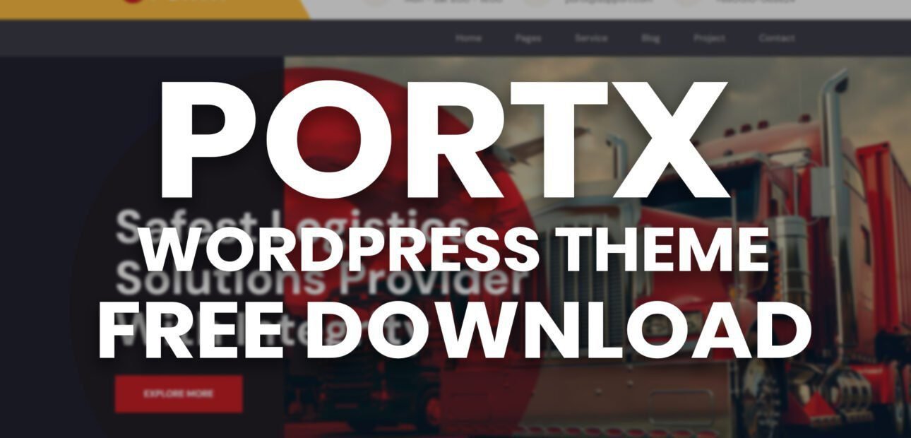 How to install and Setup PortX WordPress theme