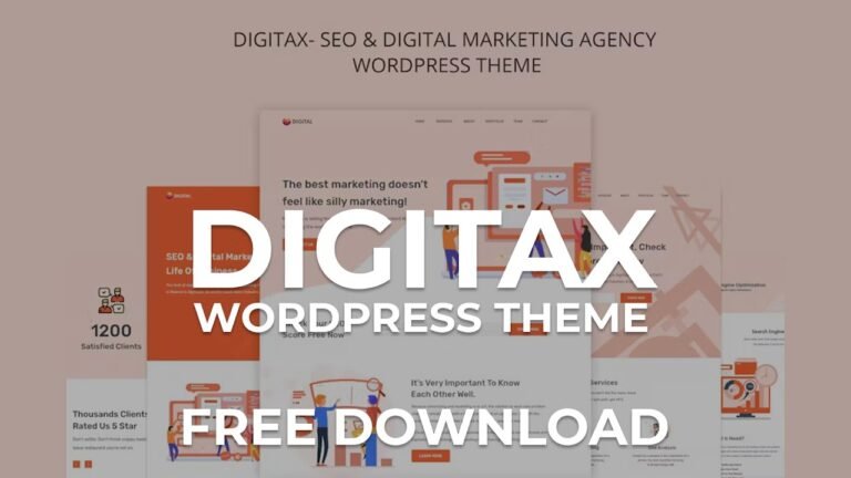 Digitax WordPress Theme