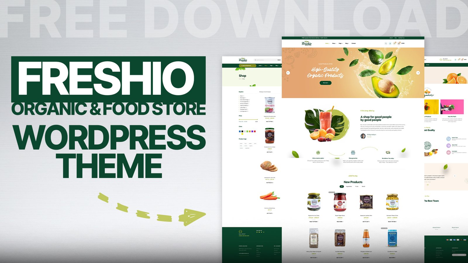 Freshio WordPress Theme