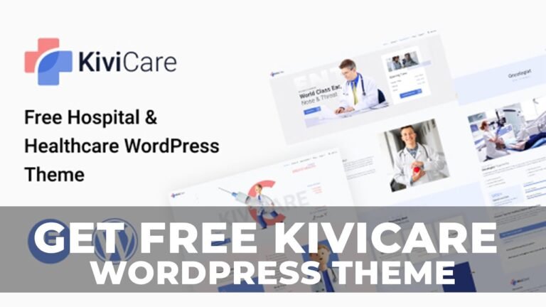 KiviCare WordPress Theme