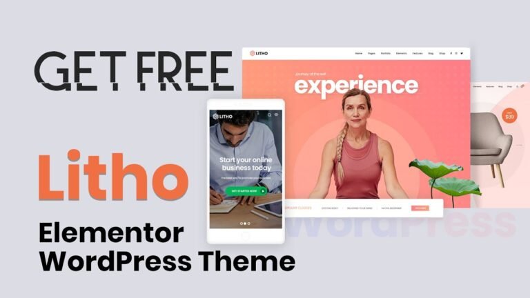How to Install Litho WordPress Theme
