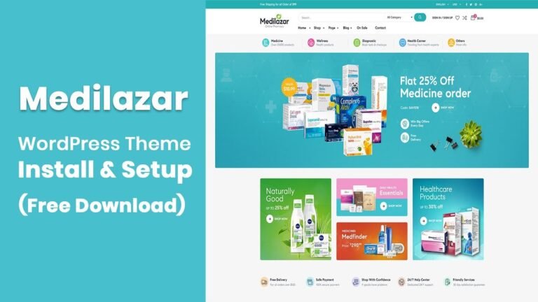 Medilazar WordPress Theme