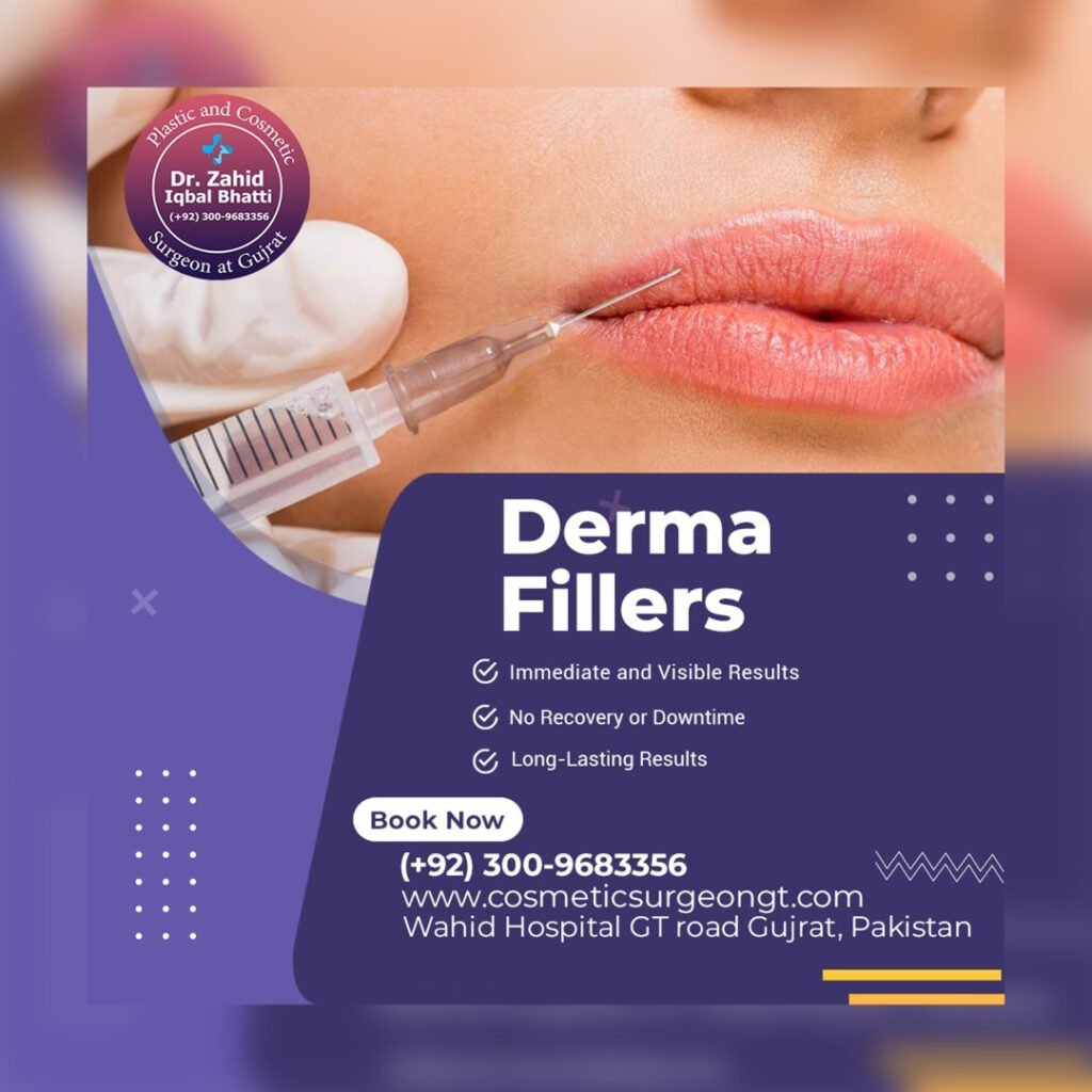 Derma Fillers Banner – Modern Social Media Design - Hub Tech