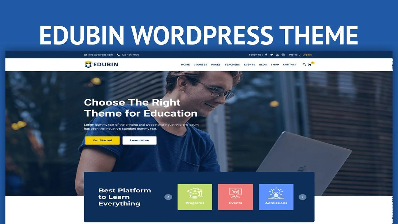 How to Install Edubin Education WordPress Theme - Hub Tech
