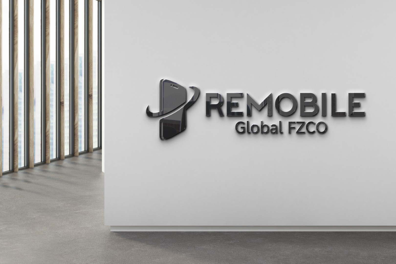 Remobile Global FSCO logo design