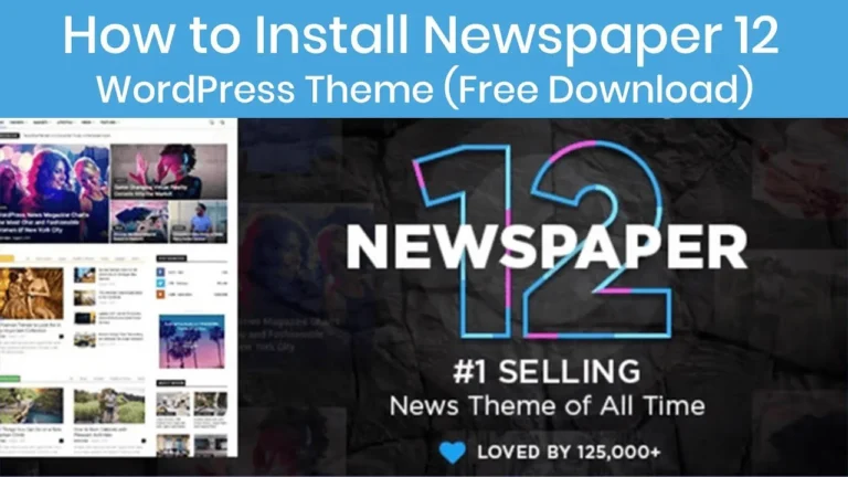 Newspaper 12 WordPress Theme