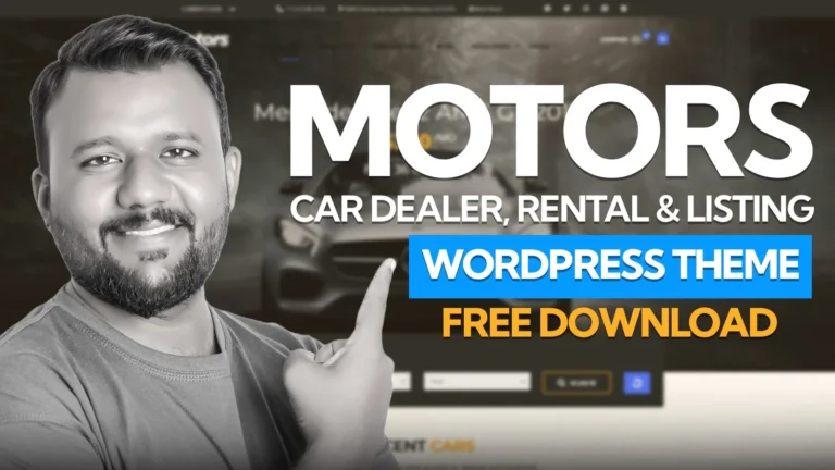 Motors WordPress Theme